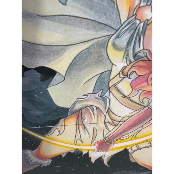 Artemis Greek God Diana Romantic Print Signature M. Reyes - Picture 8 of 10